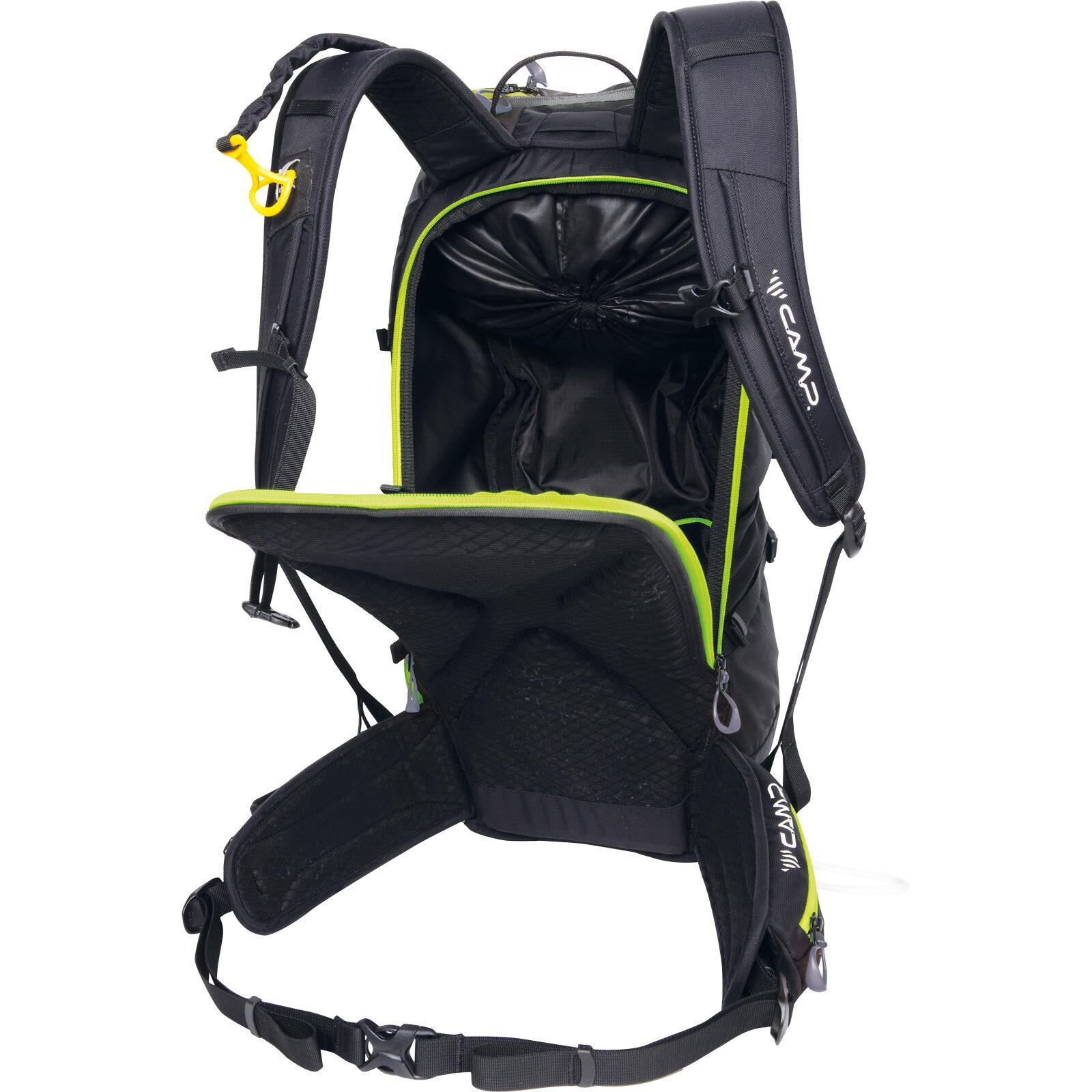 Skitourenrucksack Ski Mantra 25 black-lime 3/7