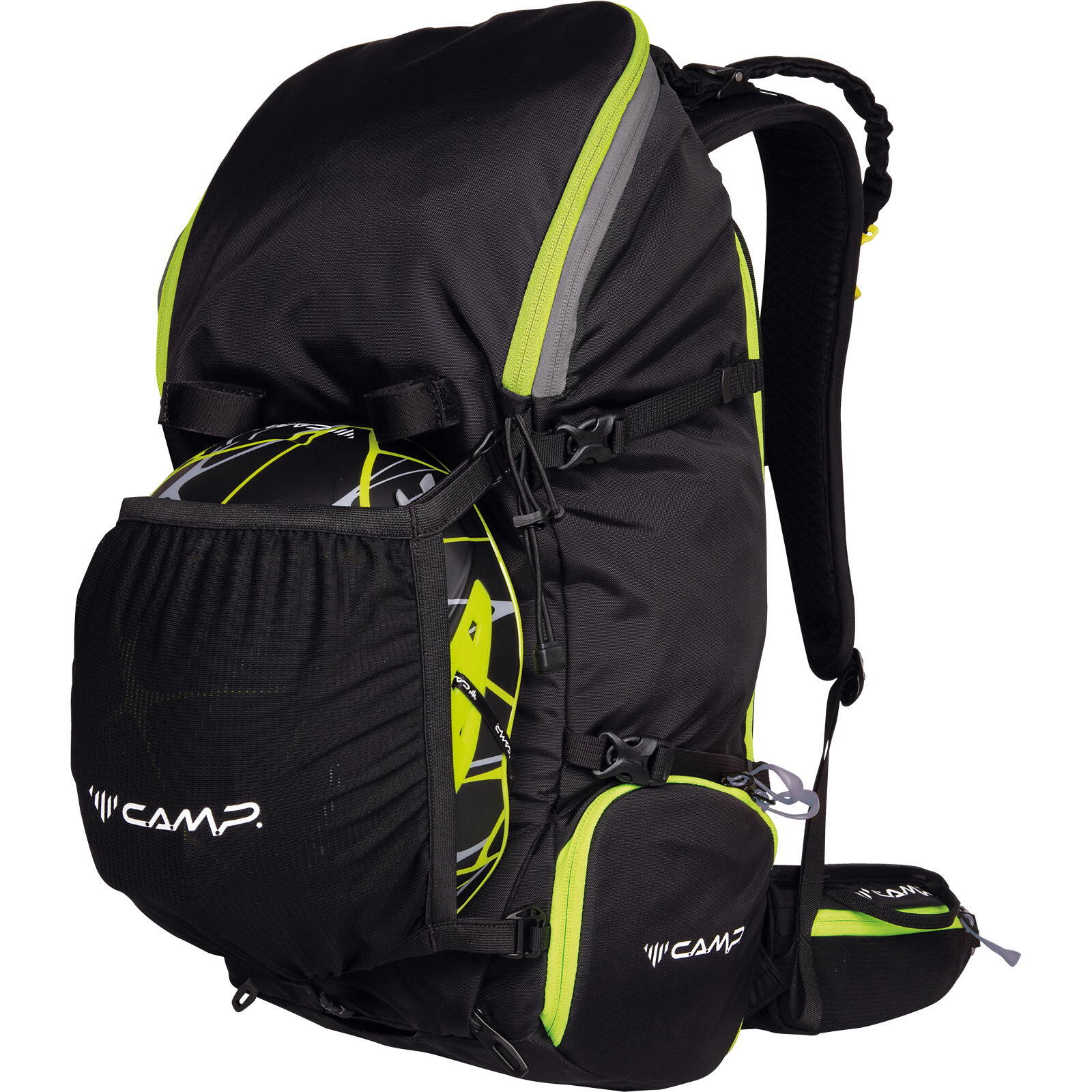 Skitourenrucksack Ski Mantra 25 black-lime 7/7