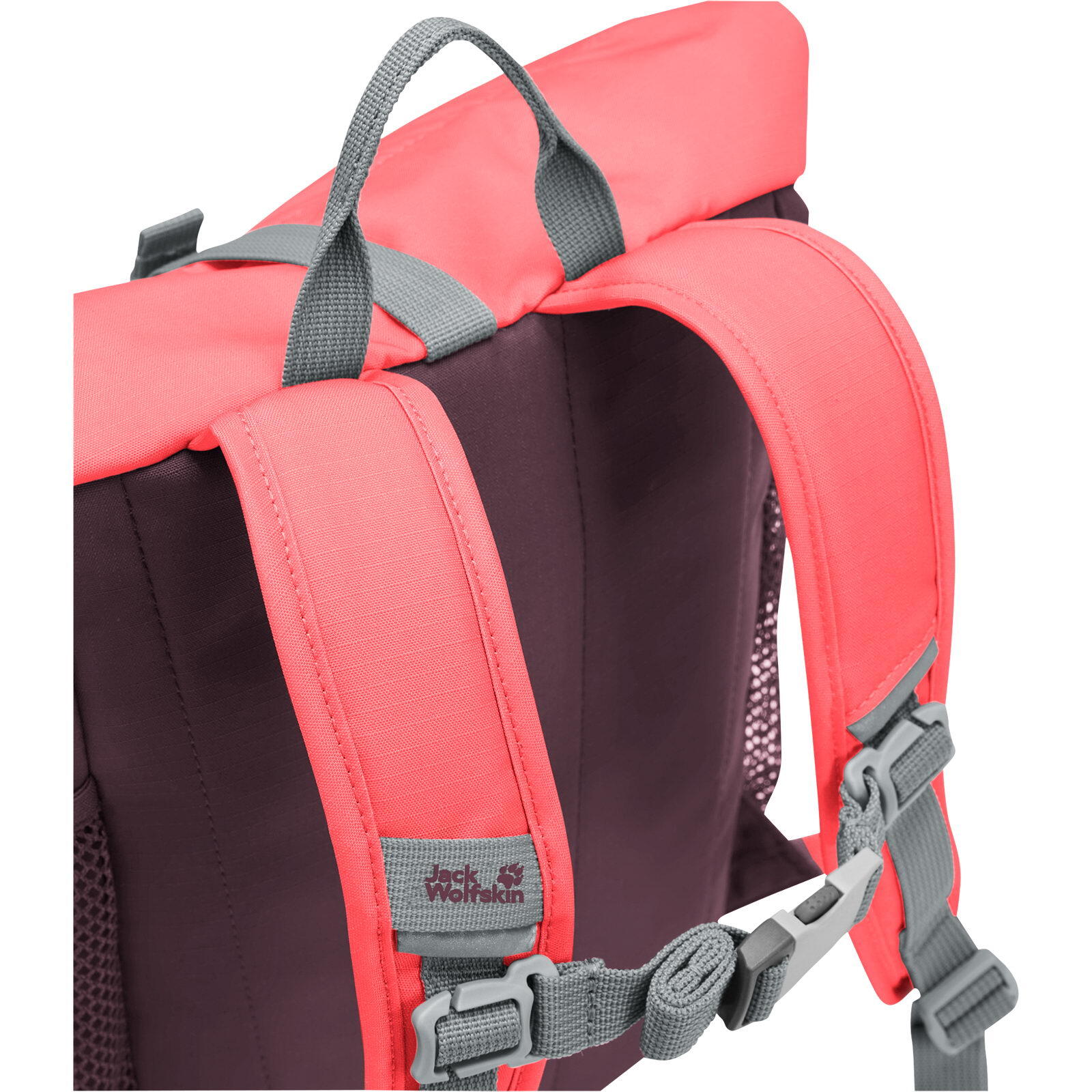 Kinder-Tagesrucksack Island Mini 10 sunset coral 7/7