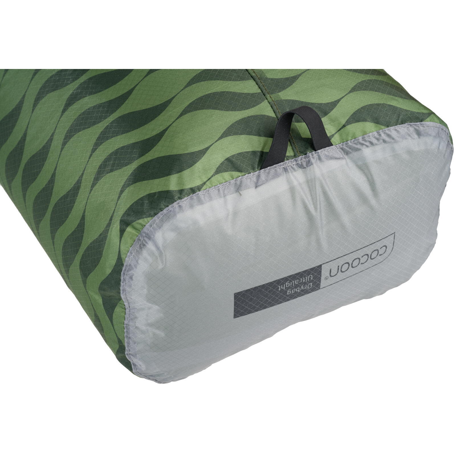 Packsack Drybag Ultralight green waves 3/7