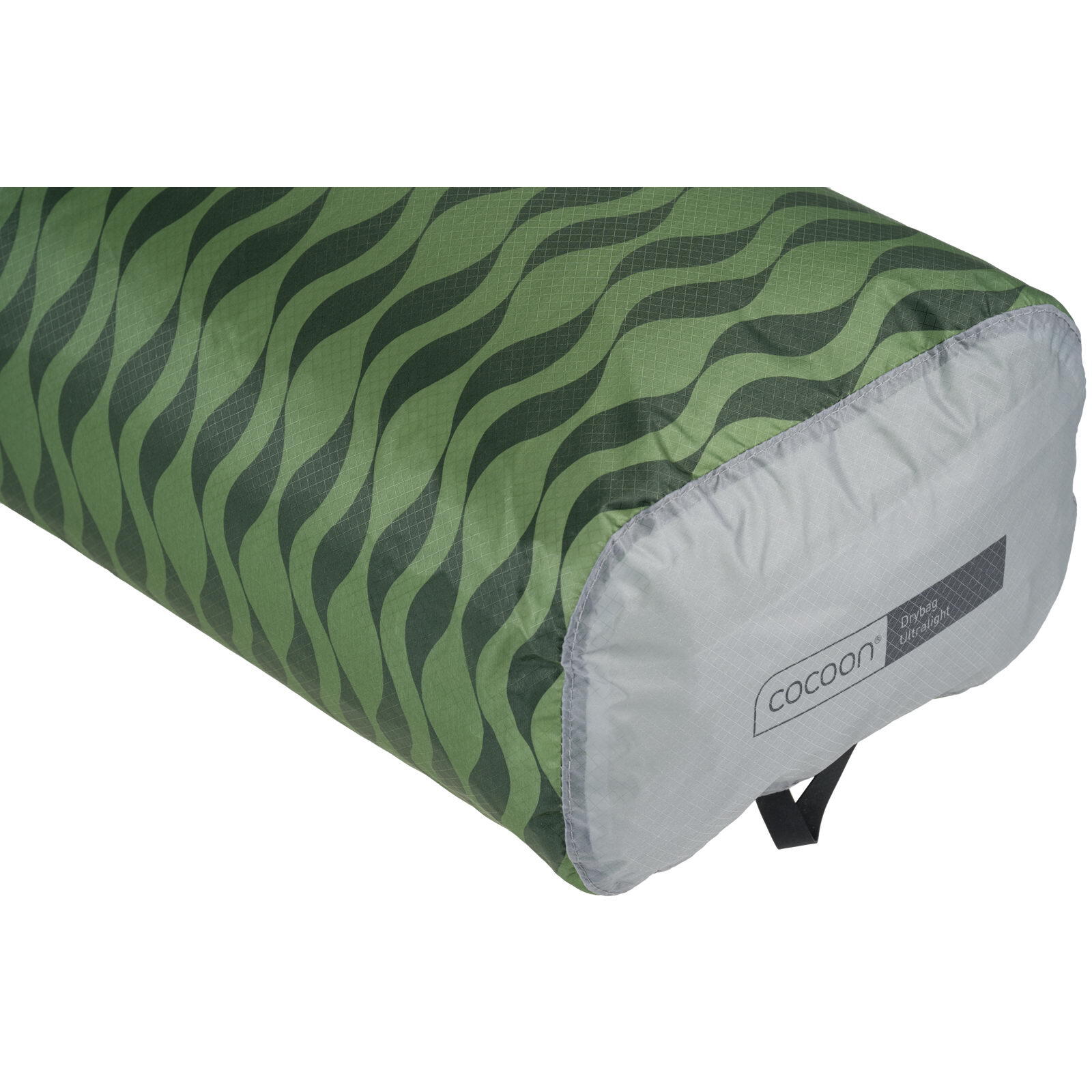 Packsack Drybag Ultralight green waves 2/7