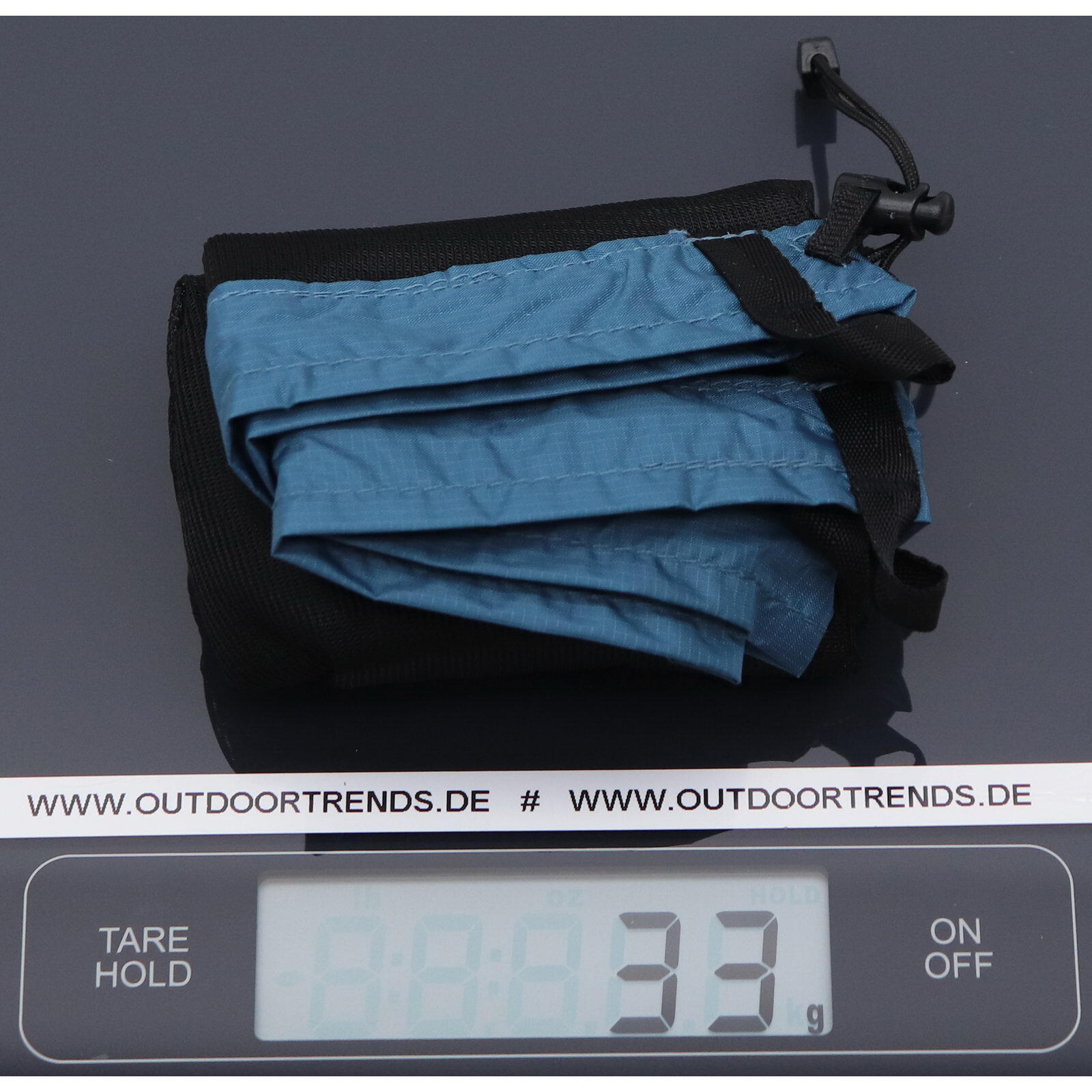 Worek bagażowy Deuter Mesh Sack 10 - atlantic/black 3/3