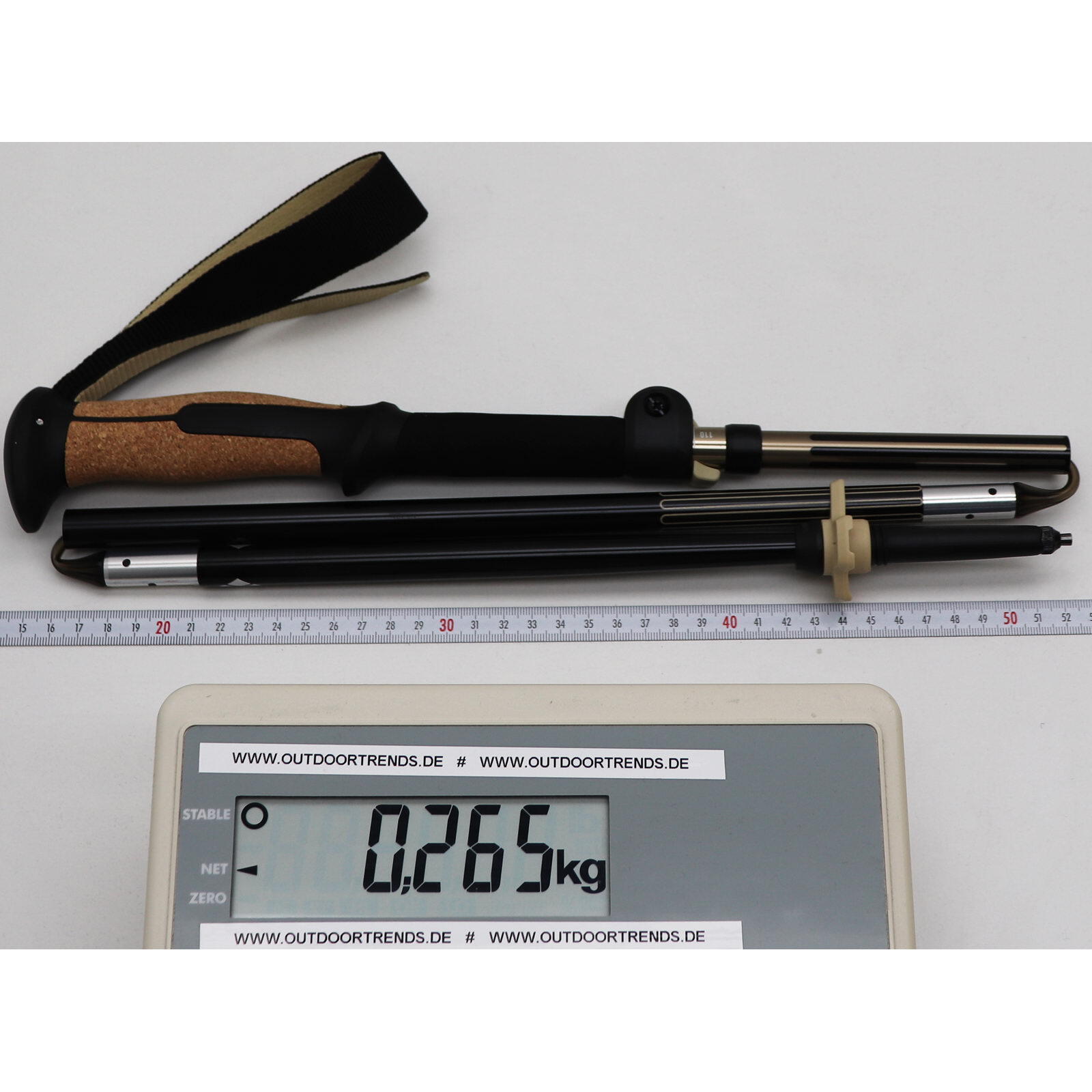 Kije trekkingowe Black Diamond Trail Vista FLZ Trekking Poles 3/4