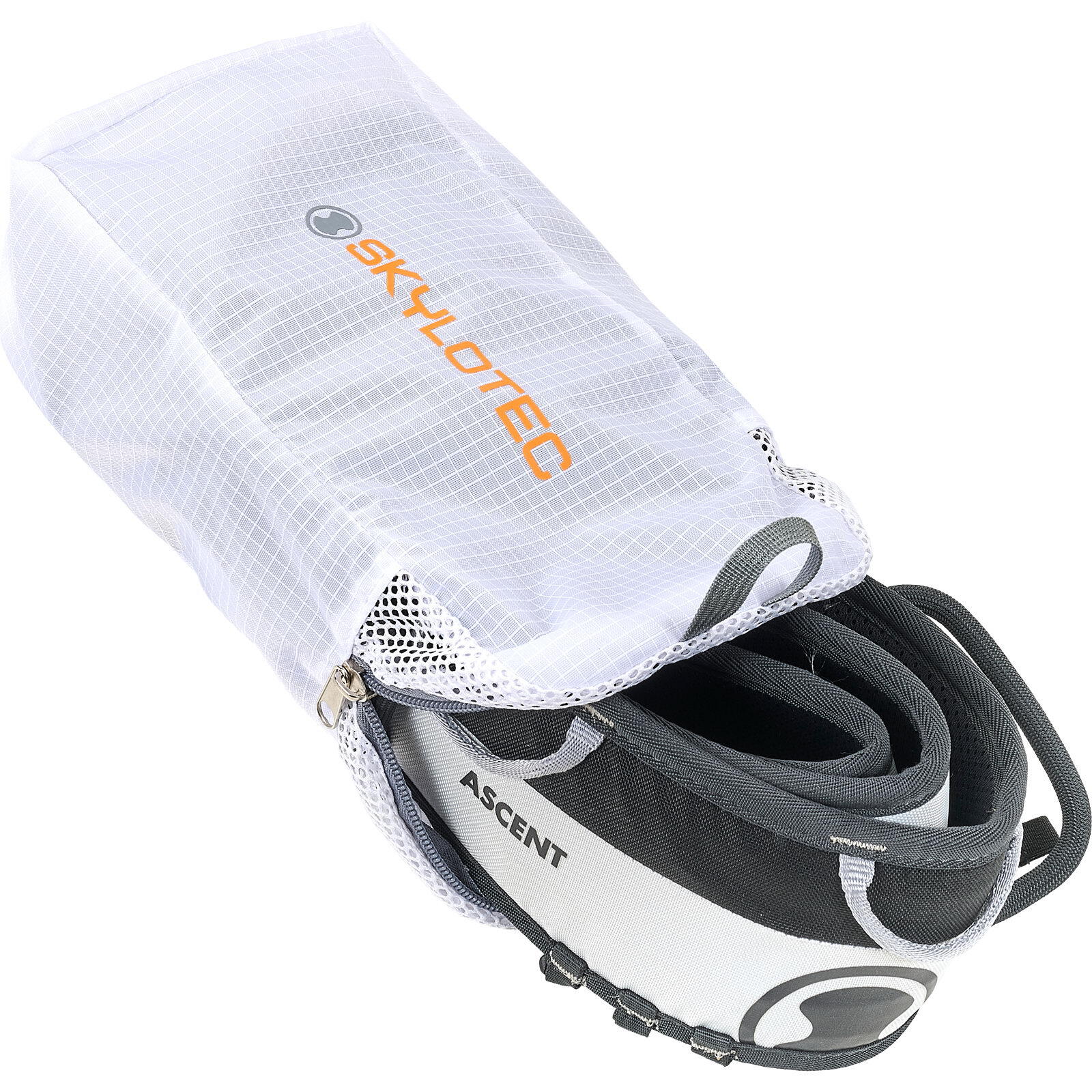 Klettergurt Ascent blue-silver 4/4
