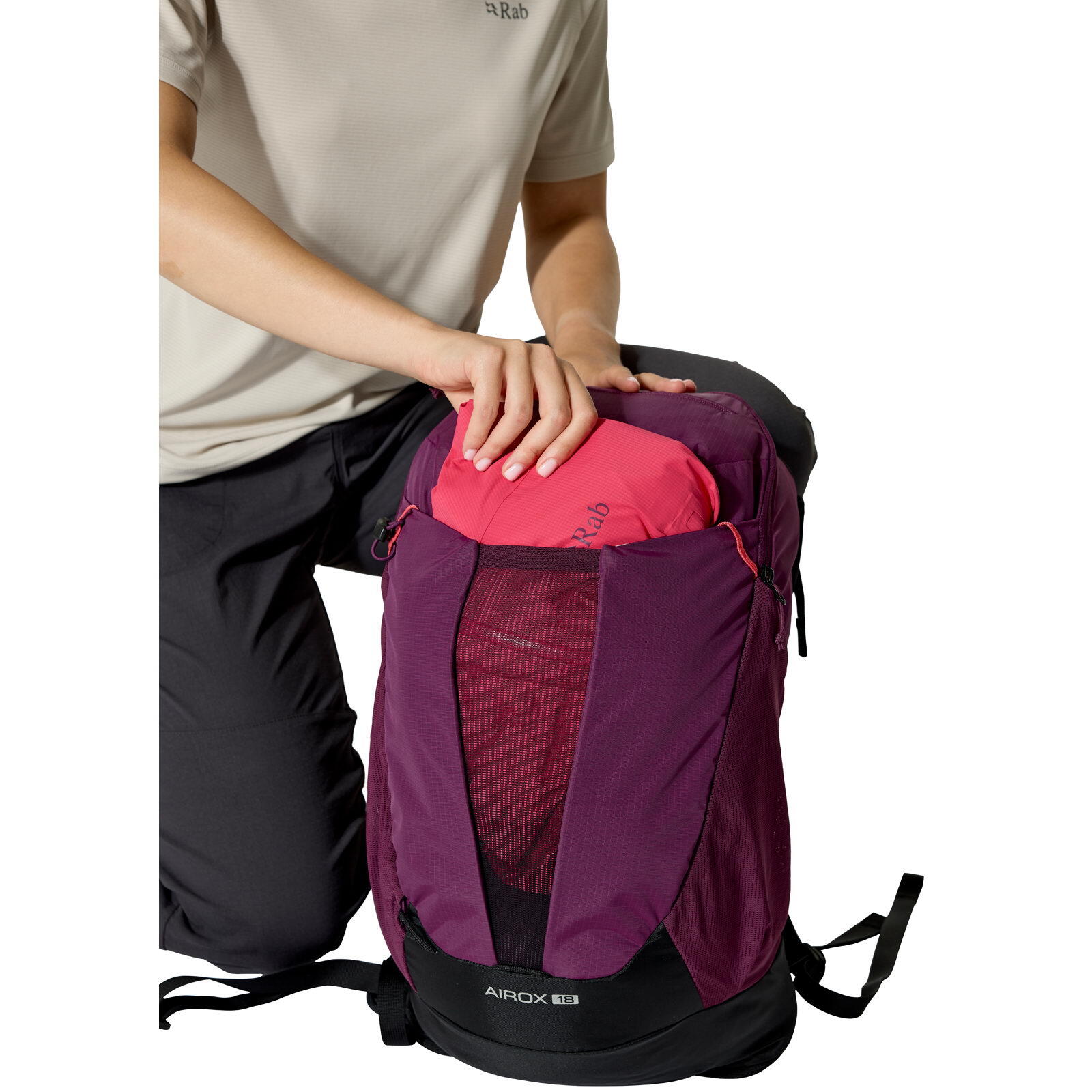 Tagesrucksack Airox 18 mulberry 6/7