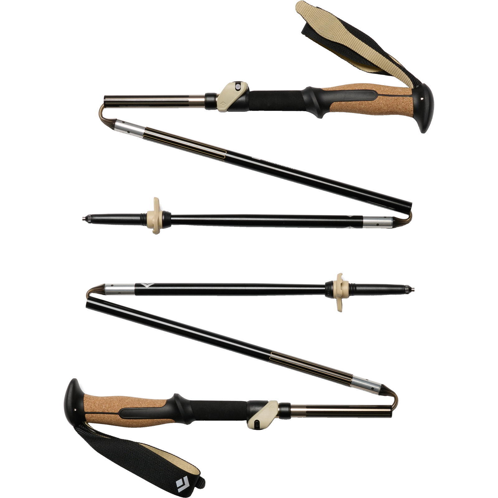 Kije trekkingowe Black Diamond Trail Vista FLZ Trekking Poles 2/4