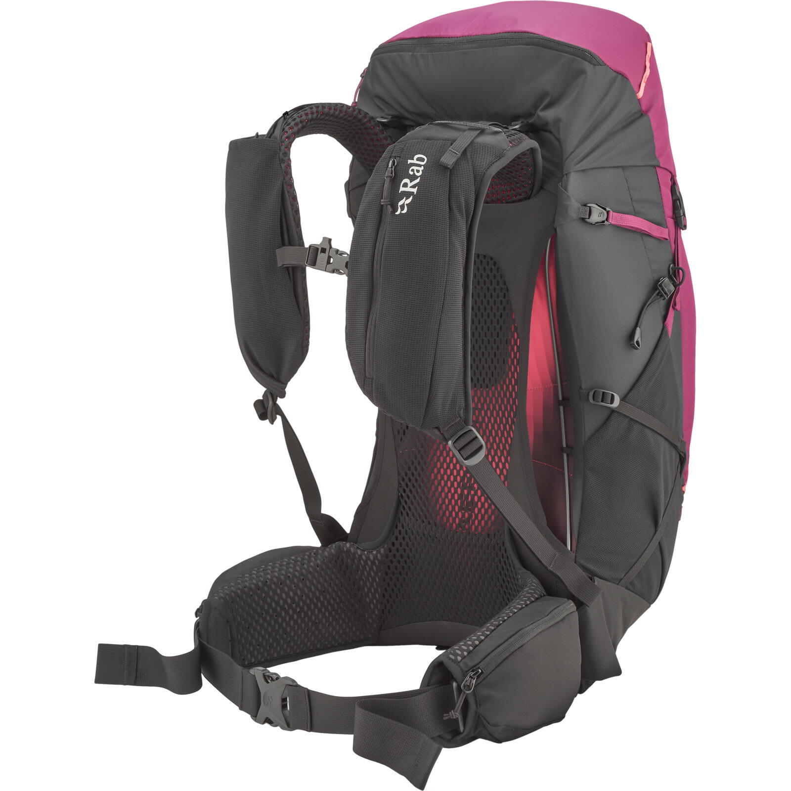 Wanderrucksack Airox 28 ND mulberry-black 4/7