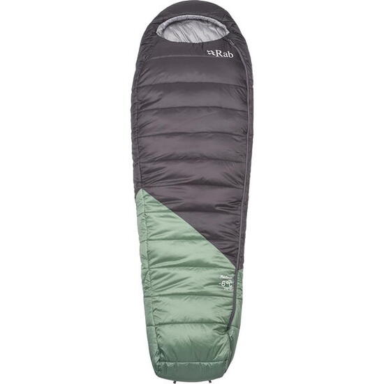 Kunstfaser-Schlafsack Damen Radeon -6C/20F dark fig green-graphene