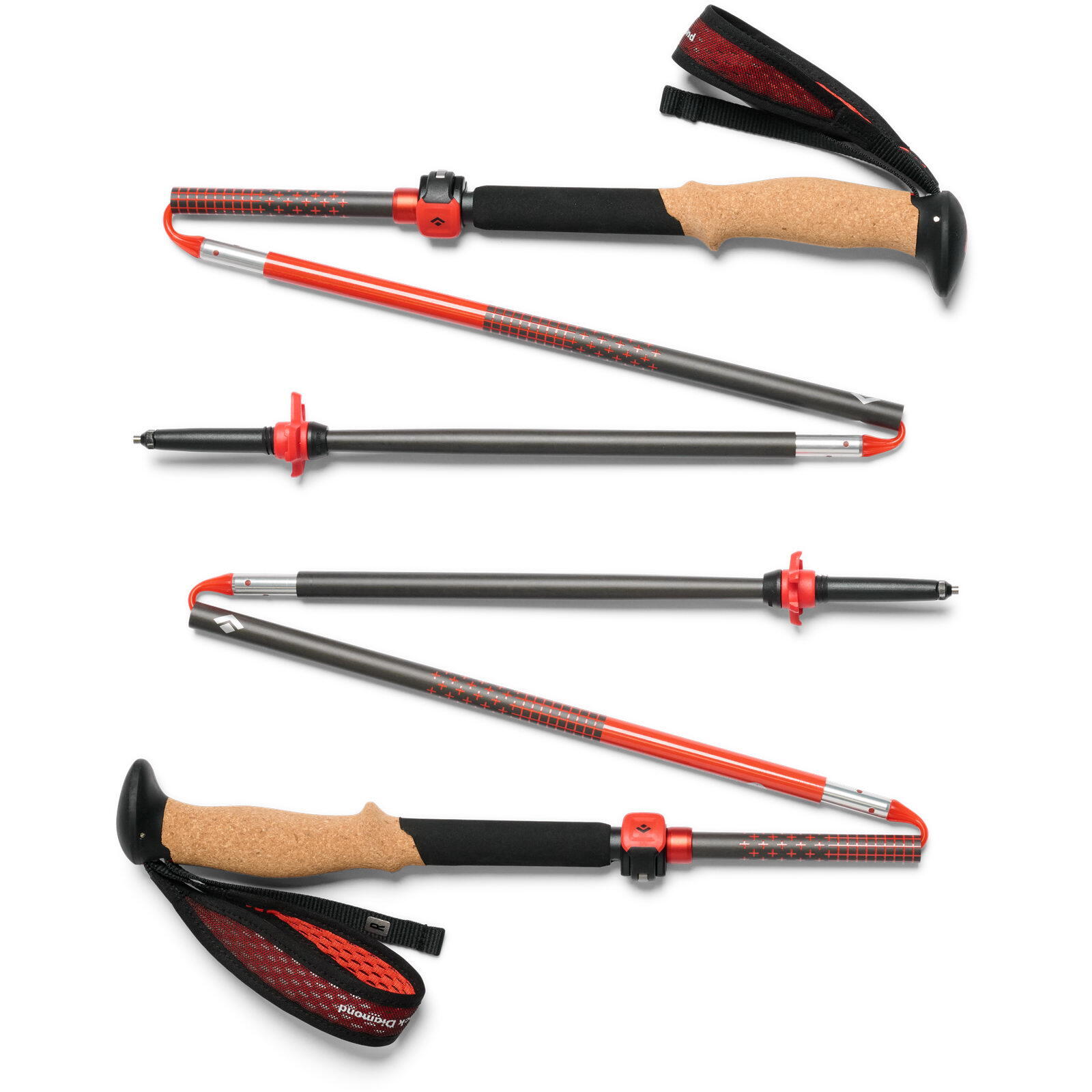 Kije trekkingowe Black Diamond Pursuit Carbon FLZ Trek Poles 2/7