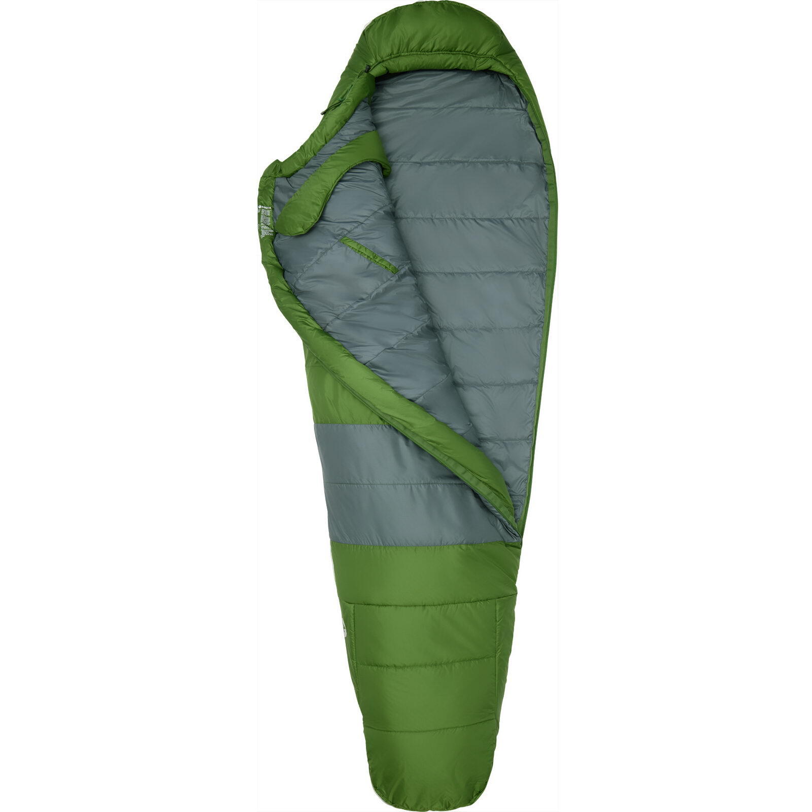Śpiwór turystyczny syntetyczny Trestles Elite Eco 30 Short 190cm 3/7