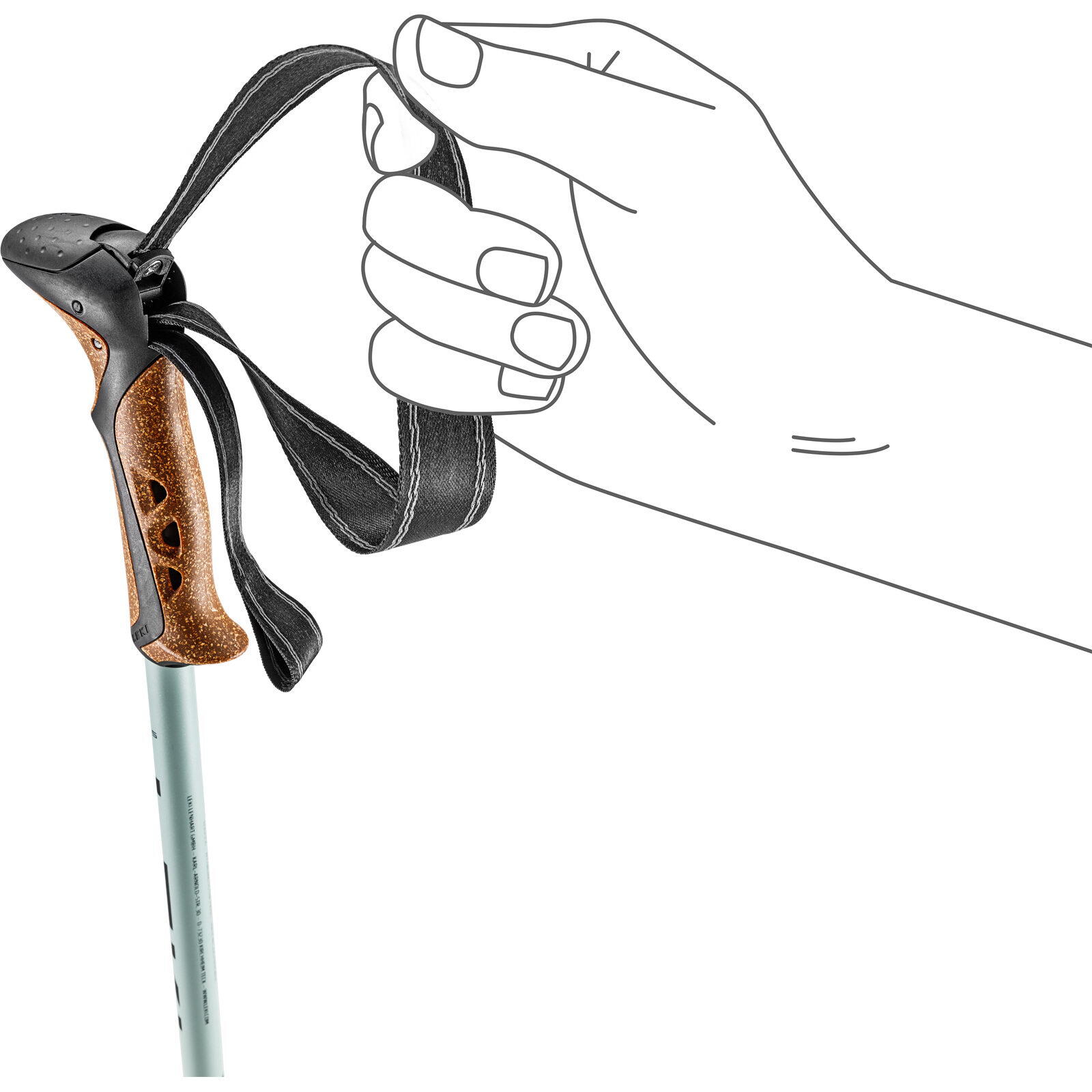 Bâtons de trekking LEKI Khumbu Lite AntiShock 4/6