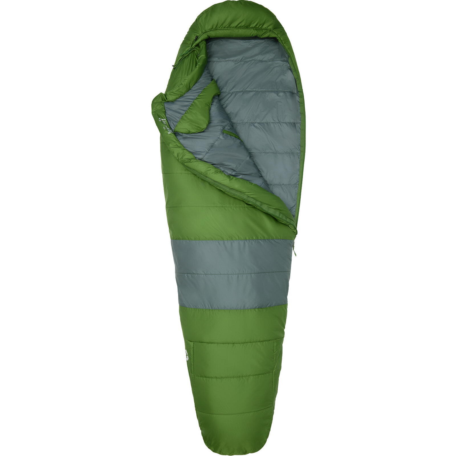 Śpiwór turystyczny syntetyczny Trestles Elite Eco 30 Short 190cm 2/7