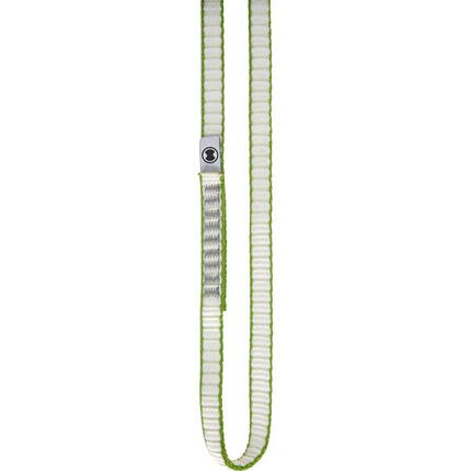 Rundschlinge Looper DY white-green 120 cm