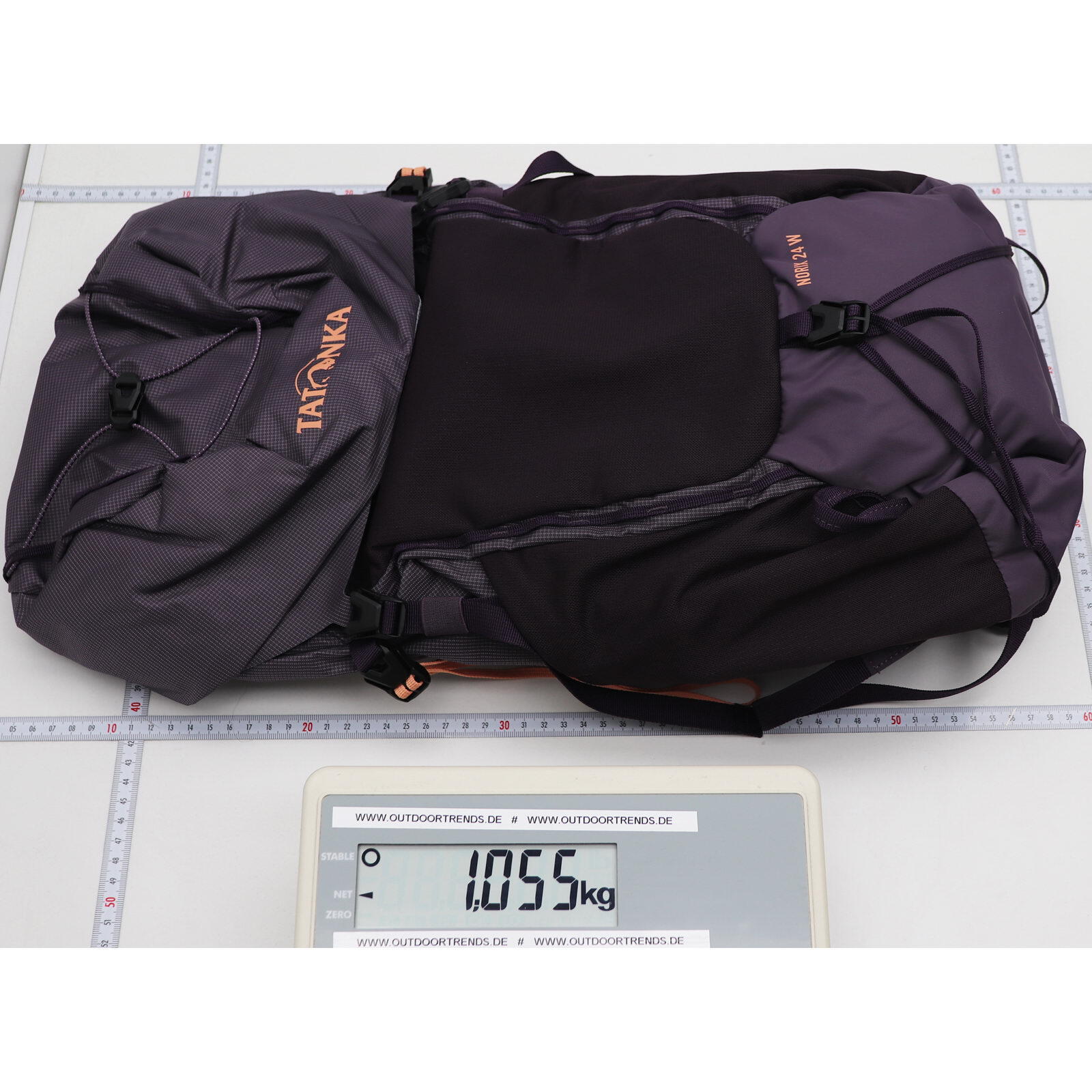 Wanderrucksack Norix 24 Damen midnight plum 5/5