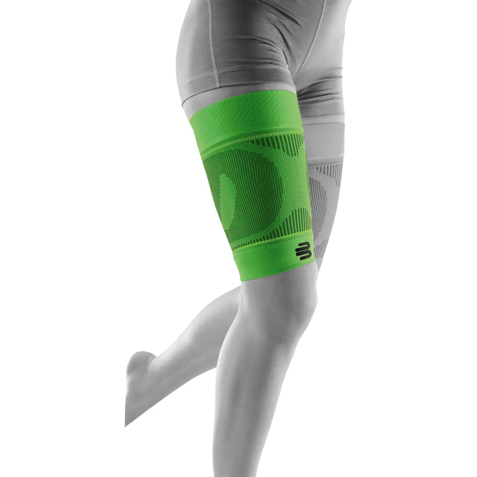 Sportstulpen Sports Compression Sleeves Upper Leg green 3/6