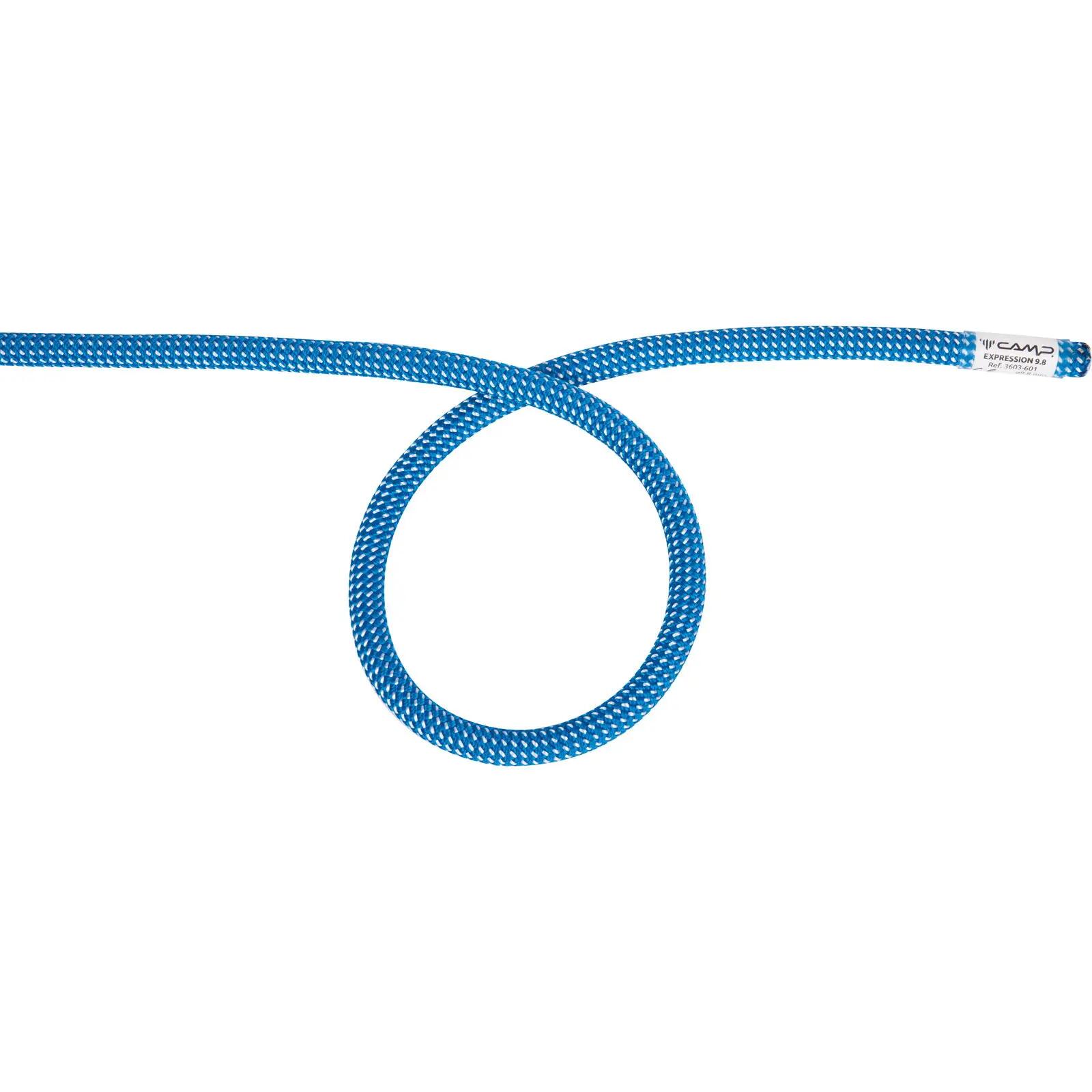 Kletterseil Expression 9.8 blue-white 2/3