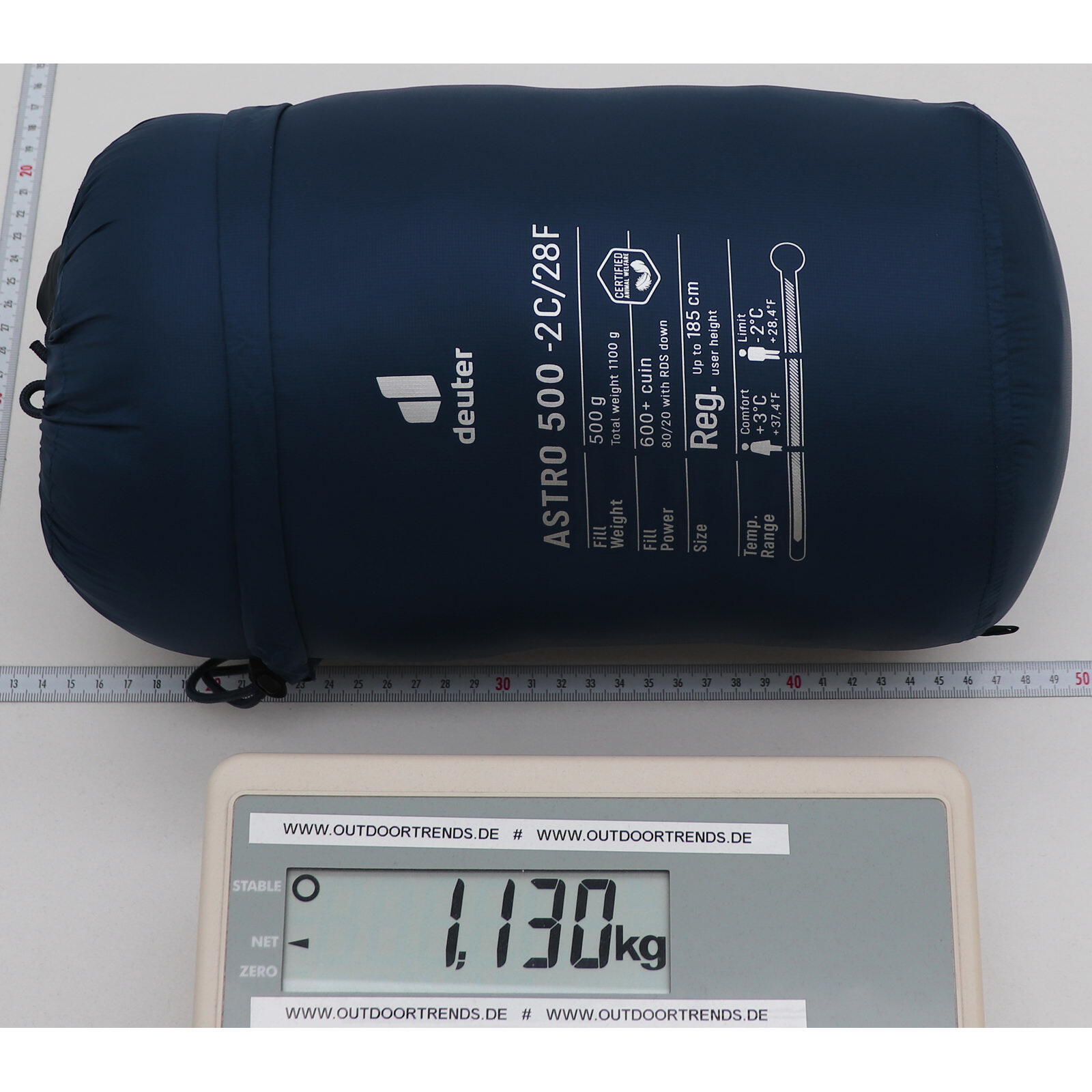 Schlafsack Astro 500 -2C/28F 7/7