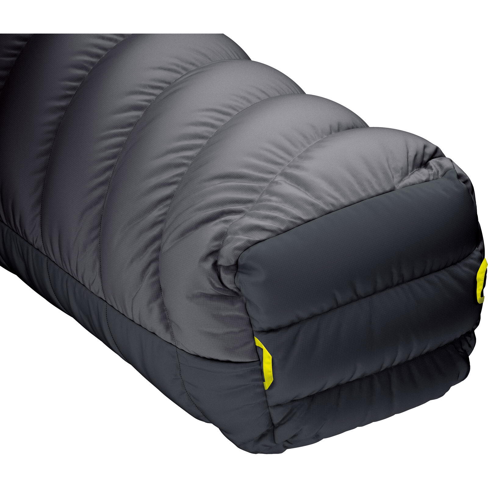Daunen-Schlafsack ED 500 Evo black-asphalt grey 3/4