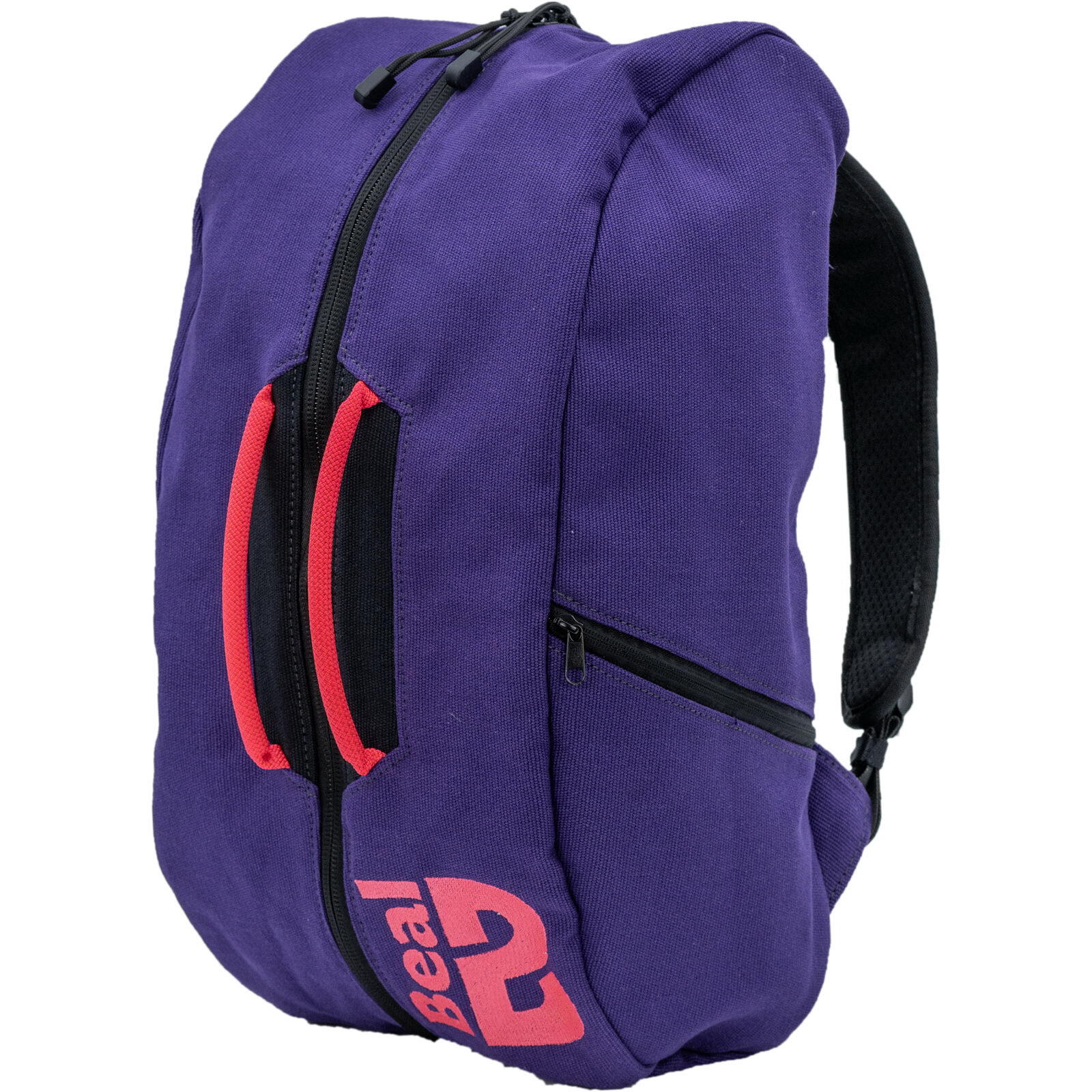Sac à corde Beal Combi II violet 35L, bâche 143x88 cm, bretelles ergonomiques 1/2