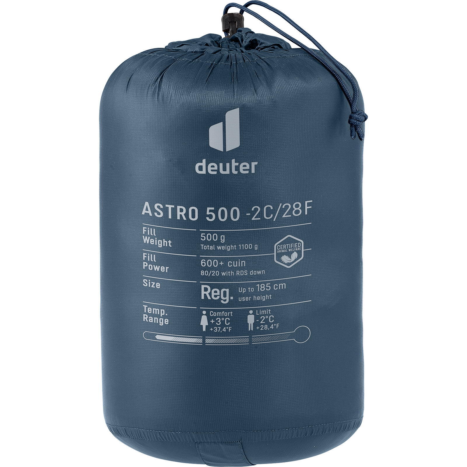 Schlafsack Astro 500 -2C/28F 6/7