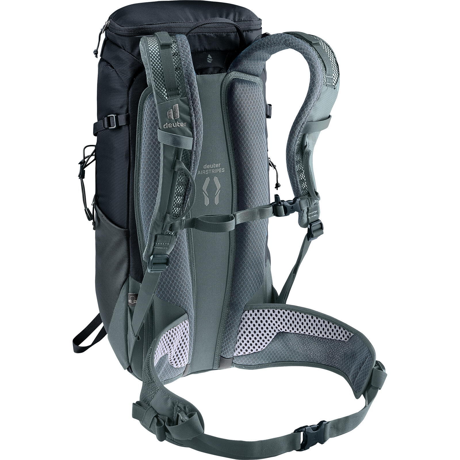 Sac à dos Deuter Trail 18 L noir/shale, ventilation Airstripes 7/7