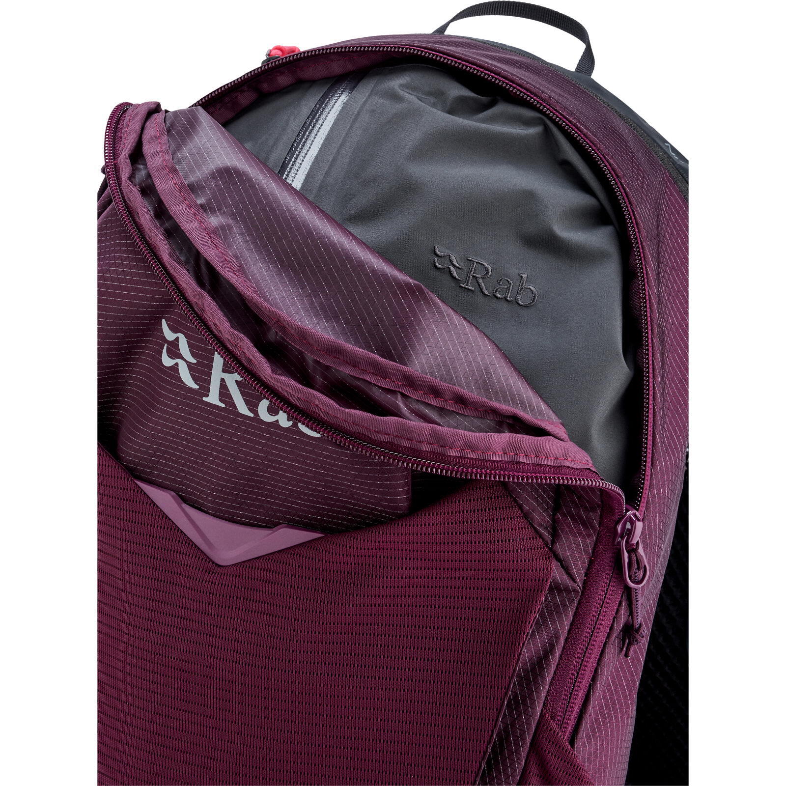 Wanderrucksack Nitron 25 dark pewter-anthracite 7/7
