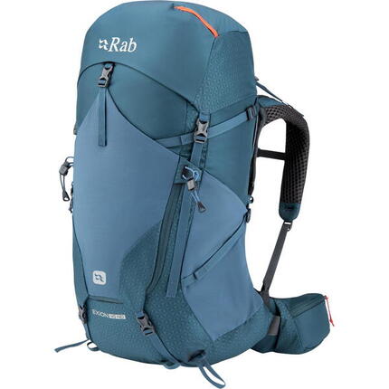 Sac à dos - randonnée - 45 L, armature aluminium - exion - bleu