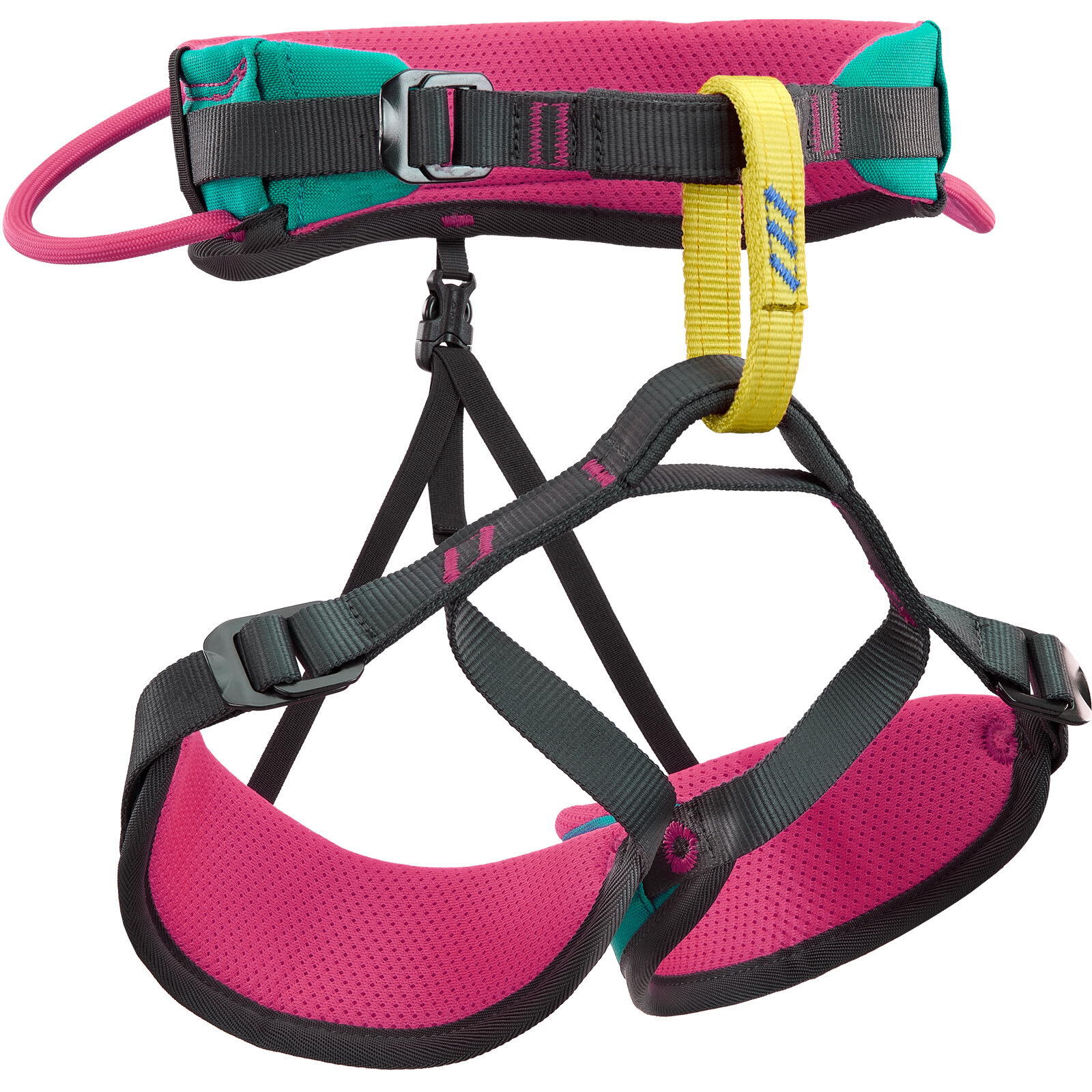 Klettergurt für Kinder Joy aquamarine-fucsia 3/3