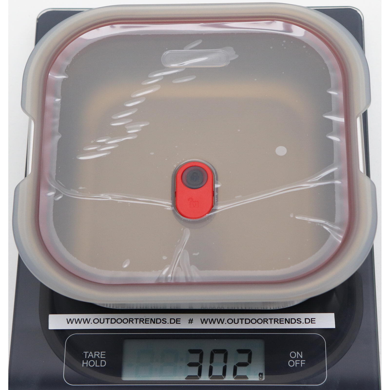 Multifunktionsbox Steel Food Box Square 1,1 Liter 3/3