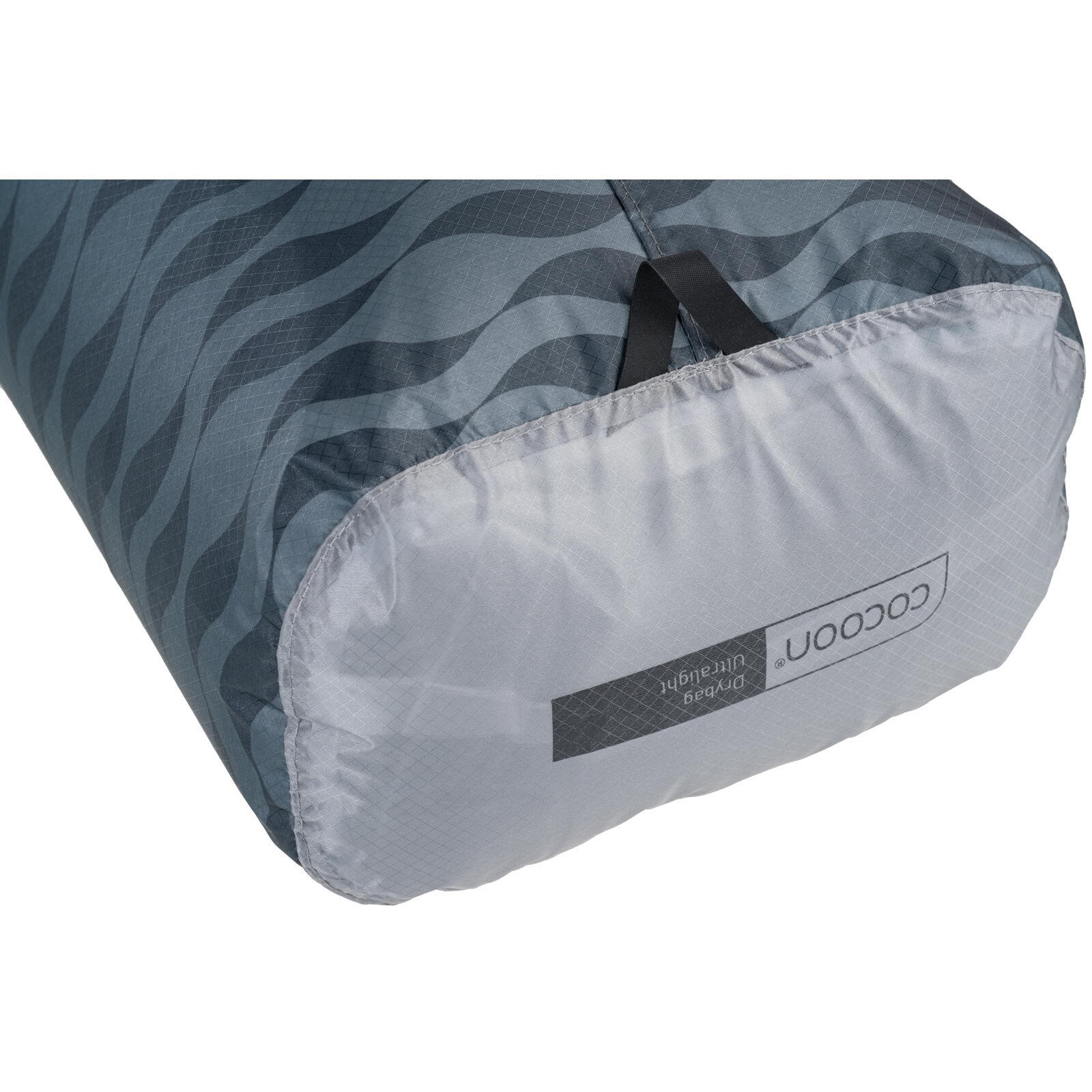 Packsack Drybag Ultralight grey waves 3/7