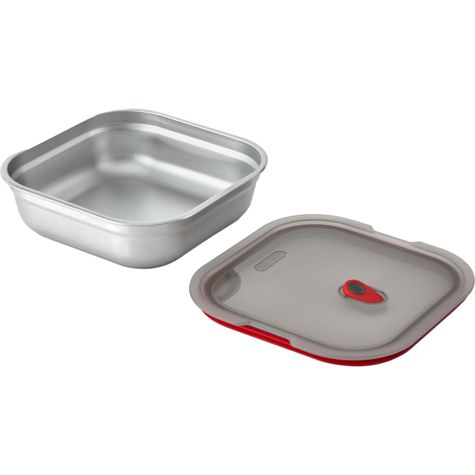 Multifunktionsbox Steel Food Box Square 1,1 Liter 2/3
