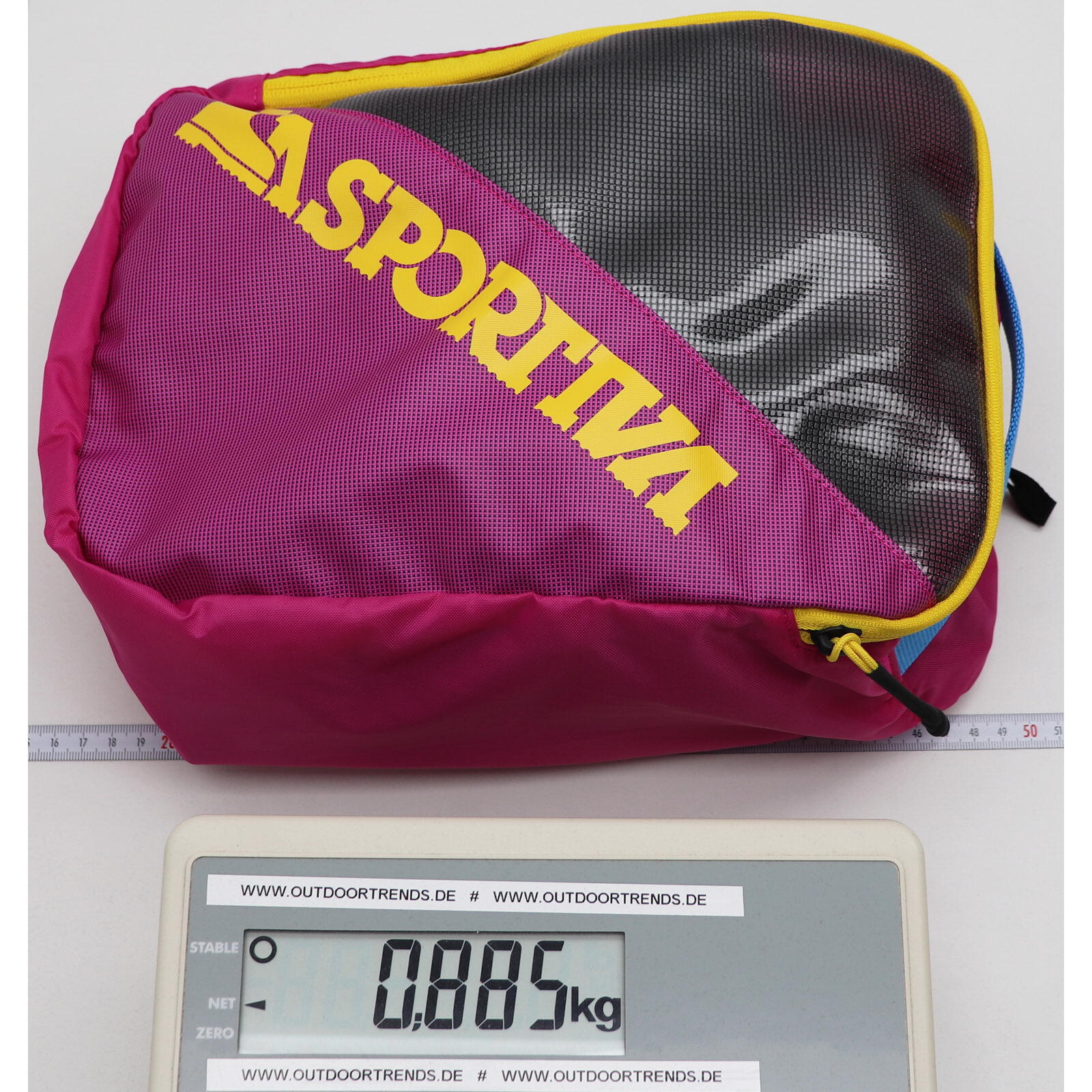 Torba podróżna La Sportiva Nomad 40 Duffel Bag - fucsia/yellow 7/7