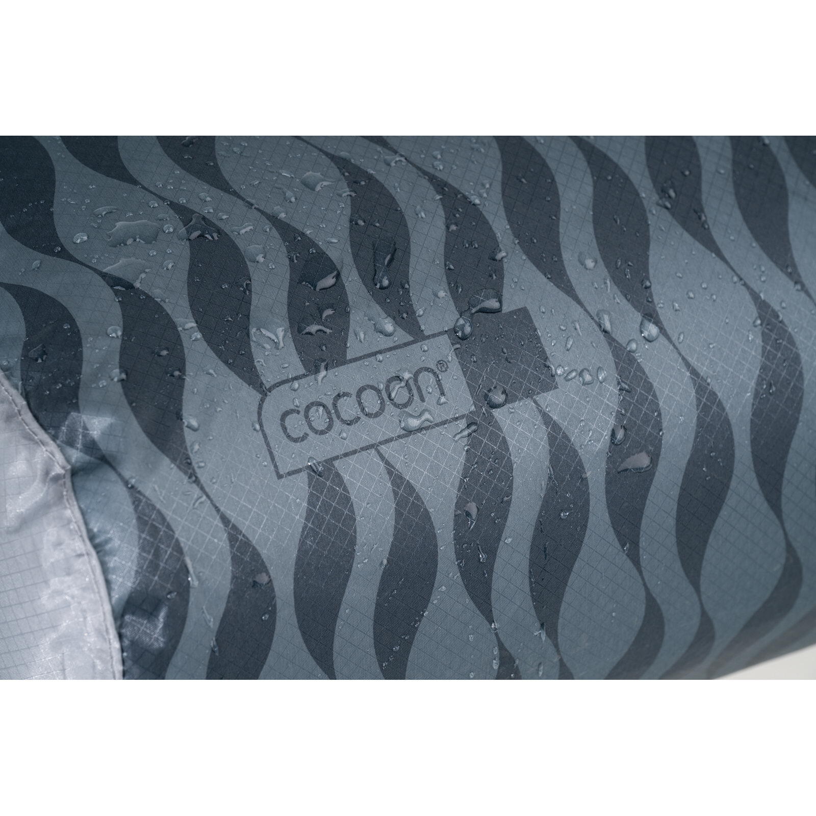 Packsack Drybag Ultralight grey waves 4/7