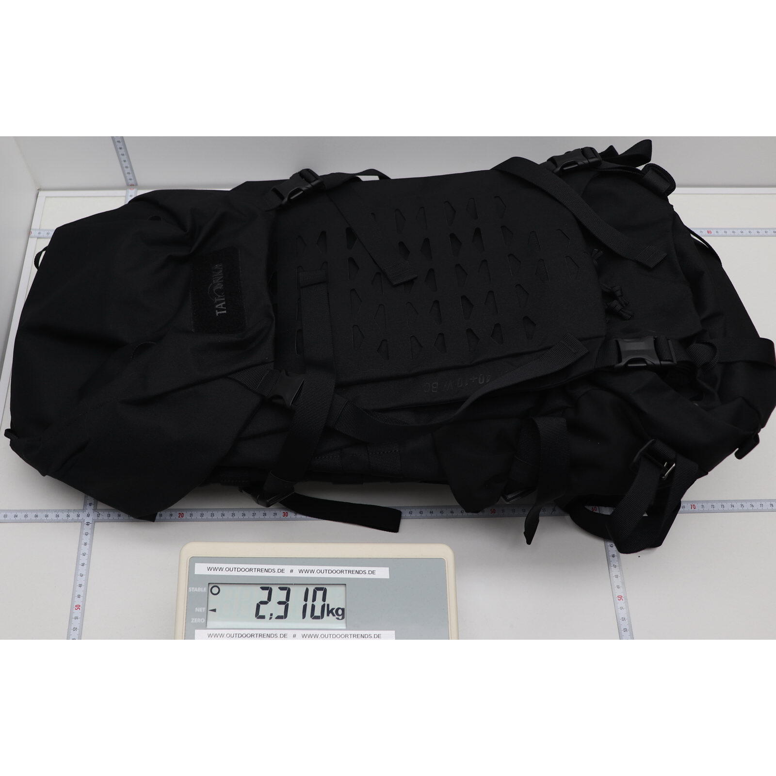 Bushcraftrucksack Pyrox 40+10 Damen BC black 5/5
