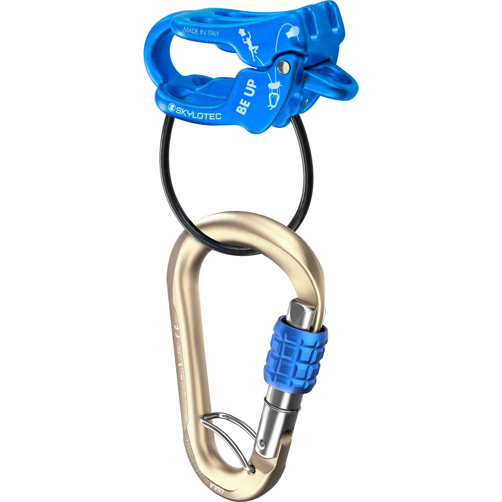 Sicherungsgerät inkl. Karabiner Be-Up Kit 2/2