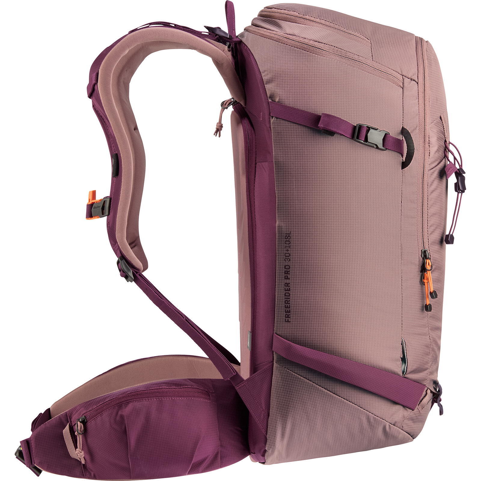 Plecak damski Deuter Freerider Pro 30+10 SL - ashrose/cassis 3/7