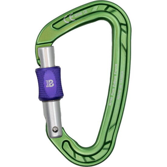 Schraubkarabiner Be Quick Screw matt green