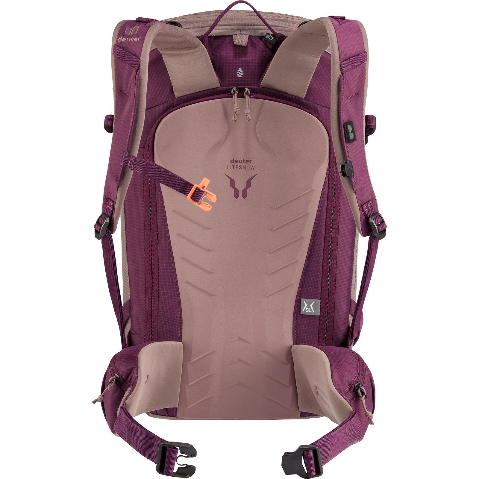Plecak damski Deuter Freerider Pro 30+10 SL - ashrose/cassis 2/7