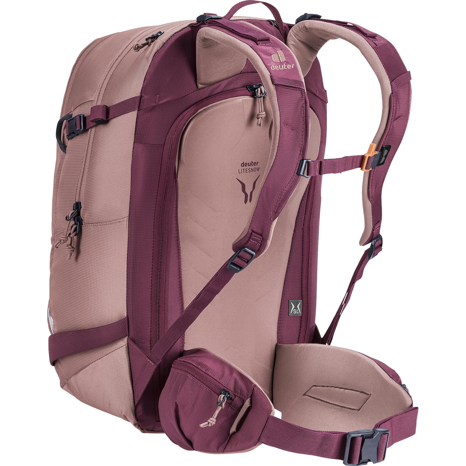Skitourenrucksack Freerider 28 SL ashrose-cassis 4/7