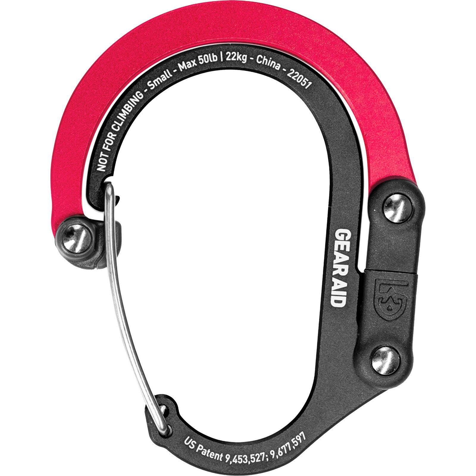 Materialkarabiner Heroclip S rot 2/7