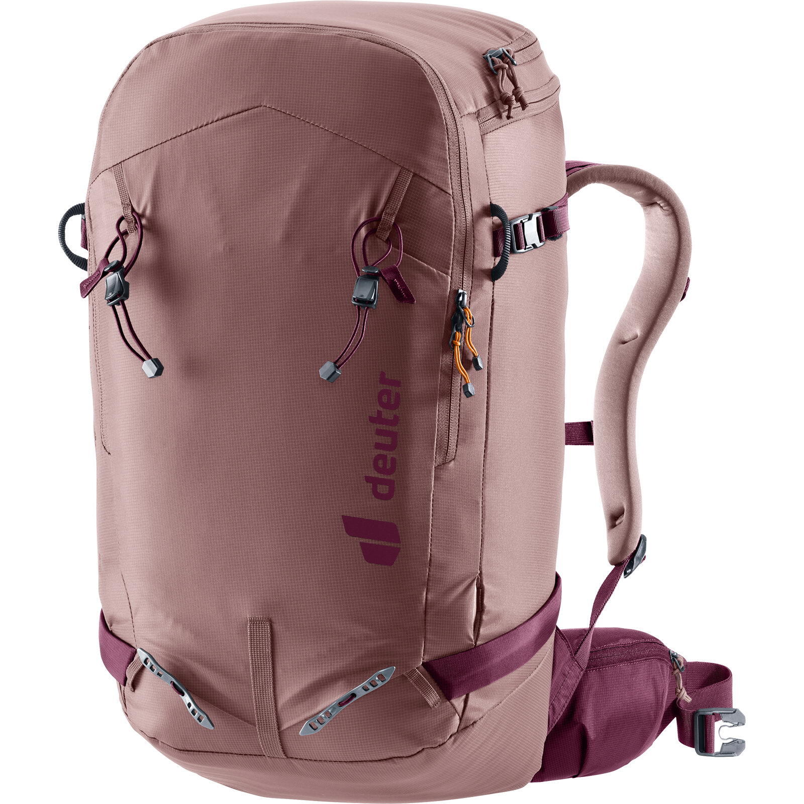 Plecak damski Deuter Freerider Pro 30+10 SL - ashrose/cassis 1/7