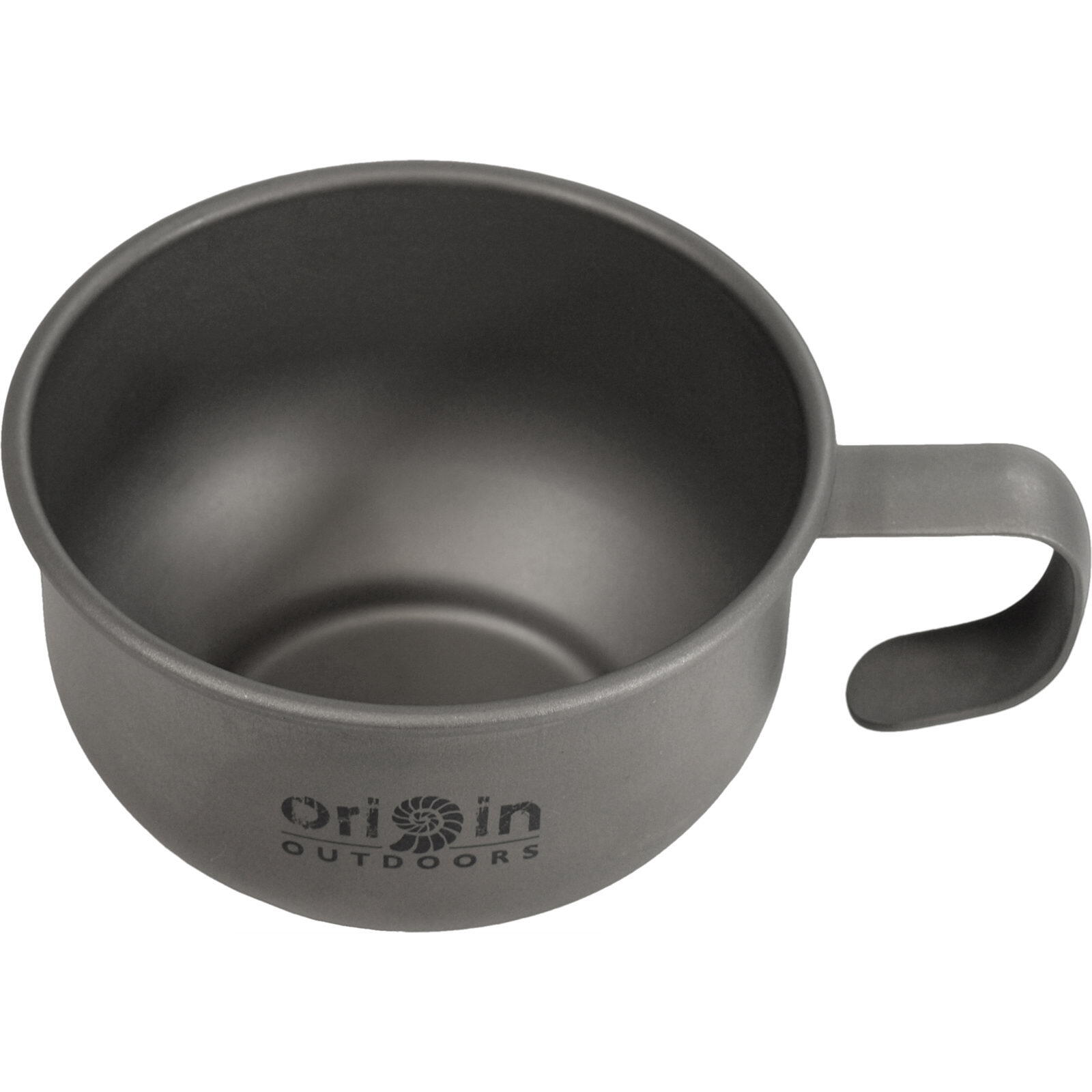 Origin Outdoors Titan Becher mit Ohr 180ml - Titan Bushcraft 2/5