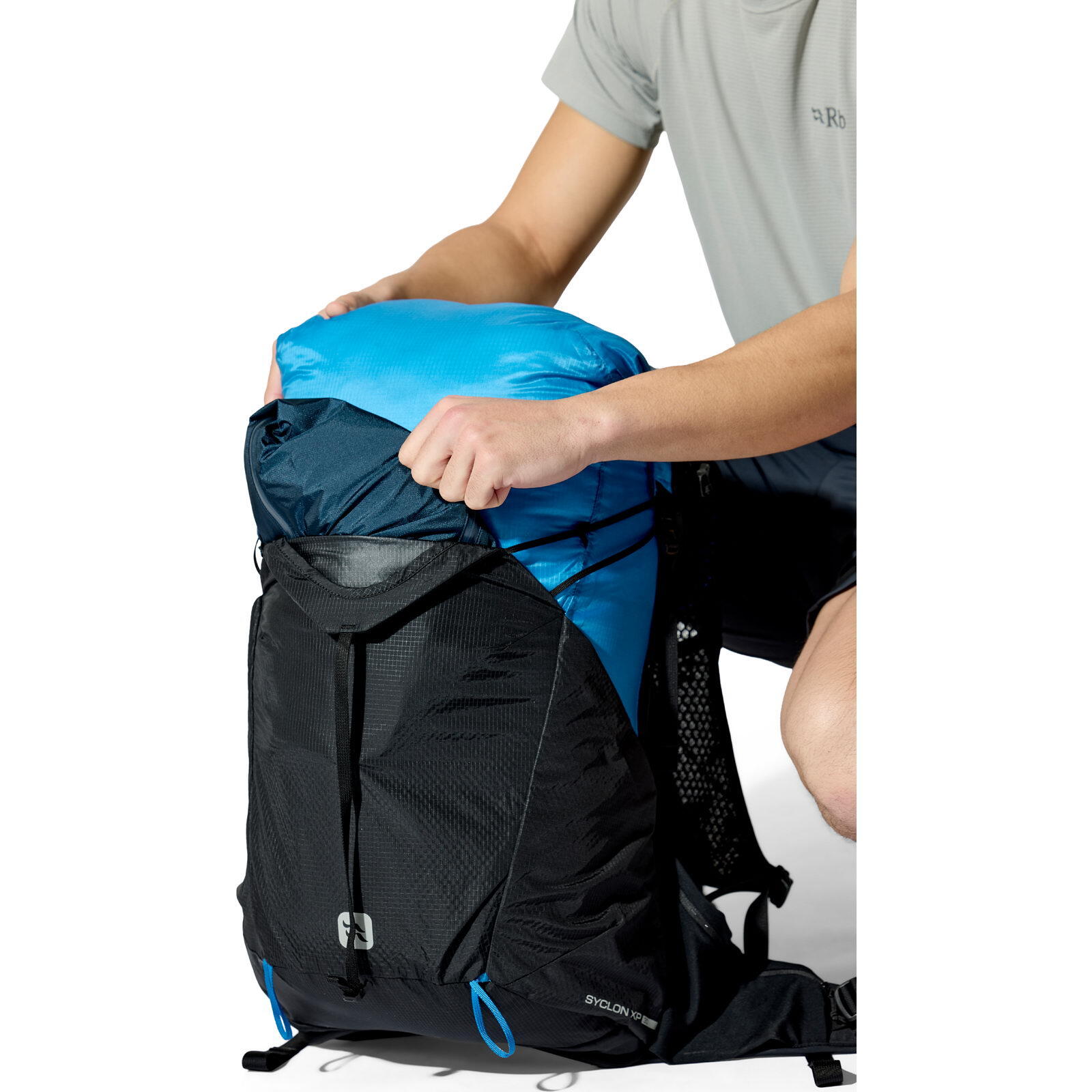 Wanderrucksack Syclon XP 30 black-maya blue 7/7