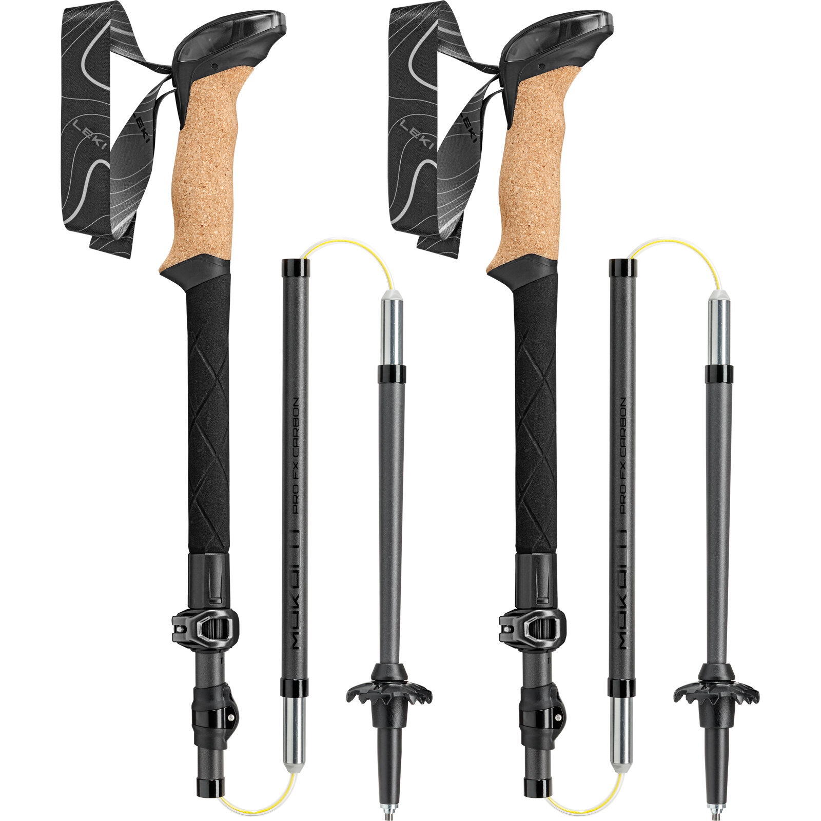 Bastões de Caminhada LEKI Makalu Pro FX Carbon 2/6