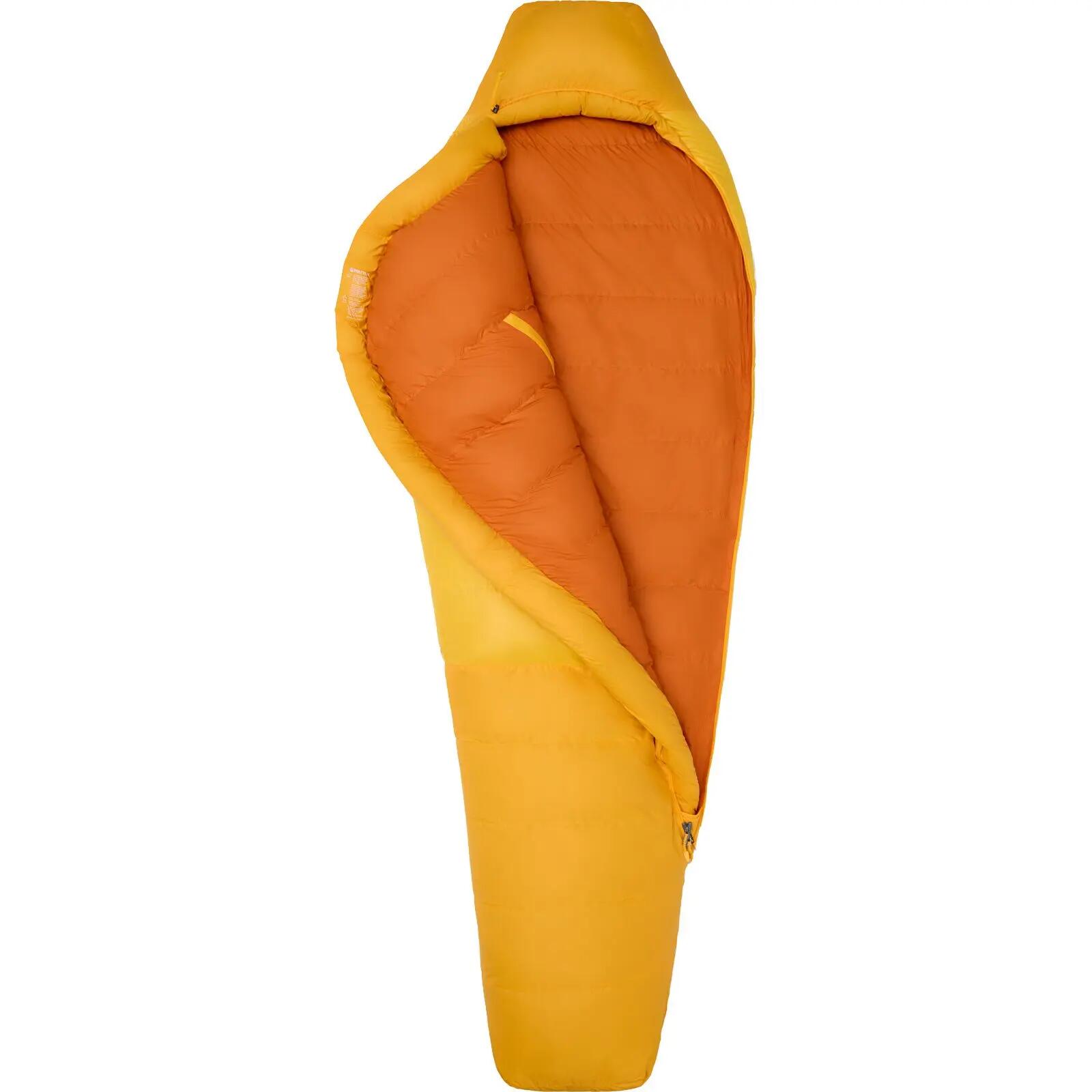 Daunen-Schlafsack Mad River 0 golden sun-tangelo 3/7