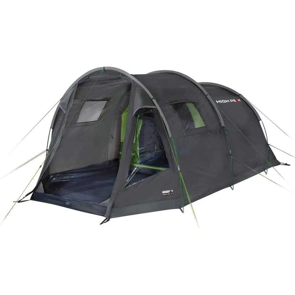 High Peak tunnel tent Torri 4.0, sewn-in tent floor, 1.9 m height, PFC-free