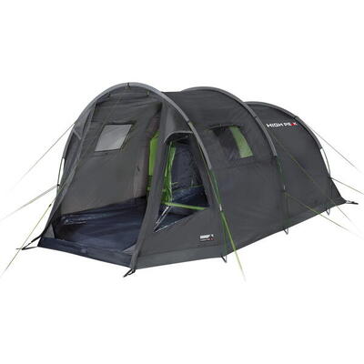 High peak tunneltent torri 4.0, ingenaaide tentvloer, 1,9 m stahoogte, pfc-vrij