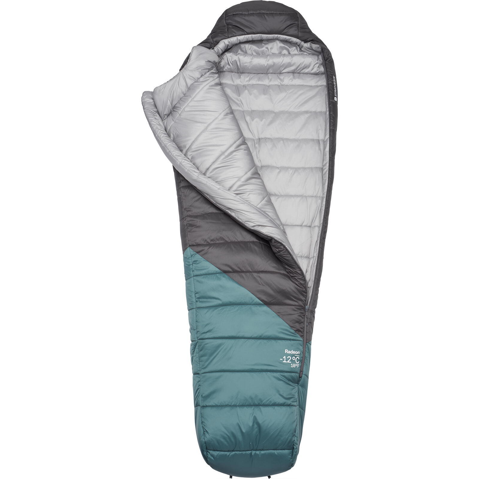 Kunstfaser-Schlafsack Radeon -12C/10F sage-graphene 2/7