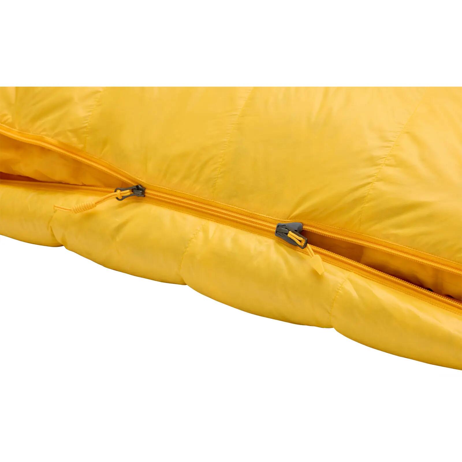 Daunen-Schlafsack Mad River 0 golden sun-tangelo 5/7
