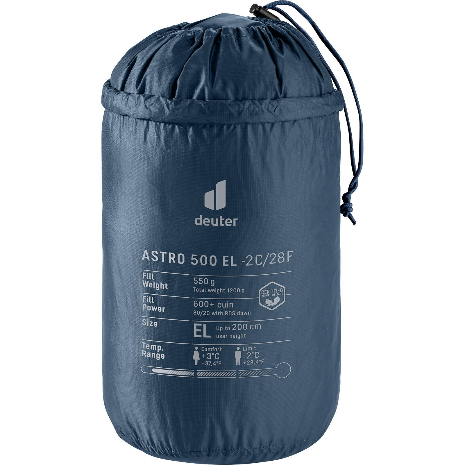 Schlafsack Astro 500 EL -2C/28F 5/7